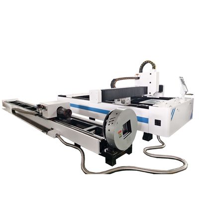 مع الأنابيب المعدنية الدوارة 1530 آلة قطع الليزر CNC Raycus 6000W 12000W
