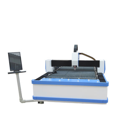 آلة قطع ليزر الألياف CNC الفولاذ المقاوم للصدأ 1Kw 2Kw 1530 حجم